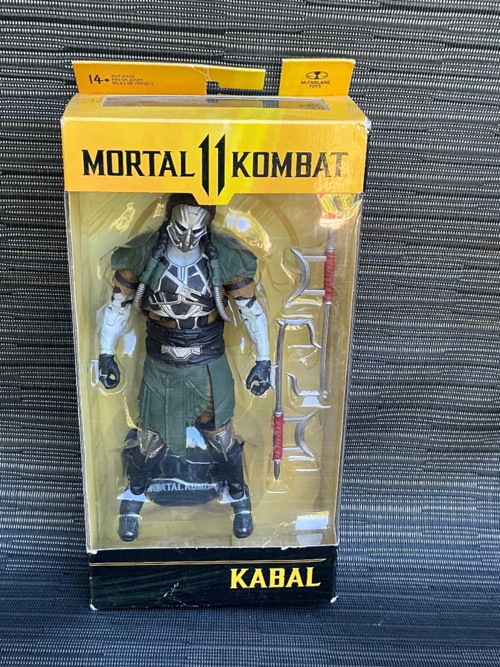 McFarlane Toys Kabal Action Figure Mortal Kombat 11 Sealed Box 2021 7 Inch 2021